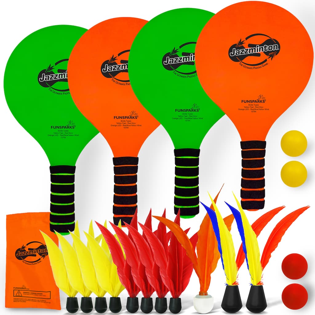 Funsparks® Jazzminton® Select Double Paddle Game Michaels